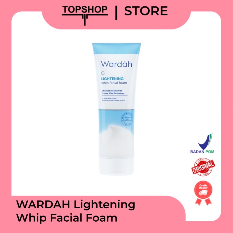 Wardah Lightening Whip Facial Foam