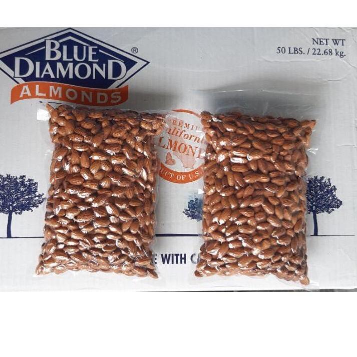 

Diskon✔️Kacang Almond Mentah Kupas Utuh Raw Whole Blue Diamond 1kg|RA2