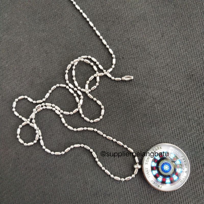 QUANTUM PENDANT IRON MAN Kalung Kesehatan Japanese Technology