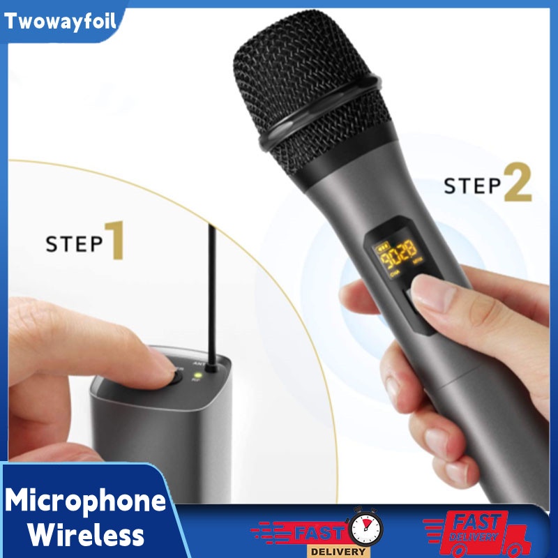 Jual Microphone Wireless Microphone Rechargeable Wireless Profesional