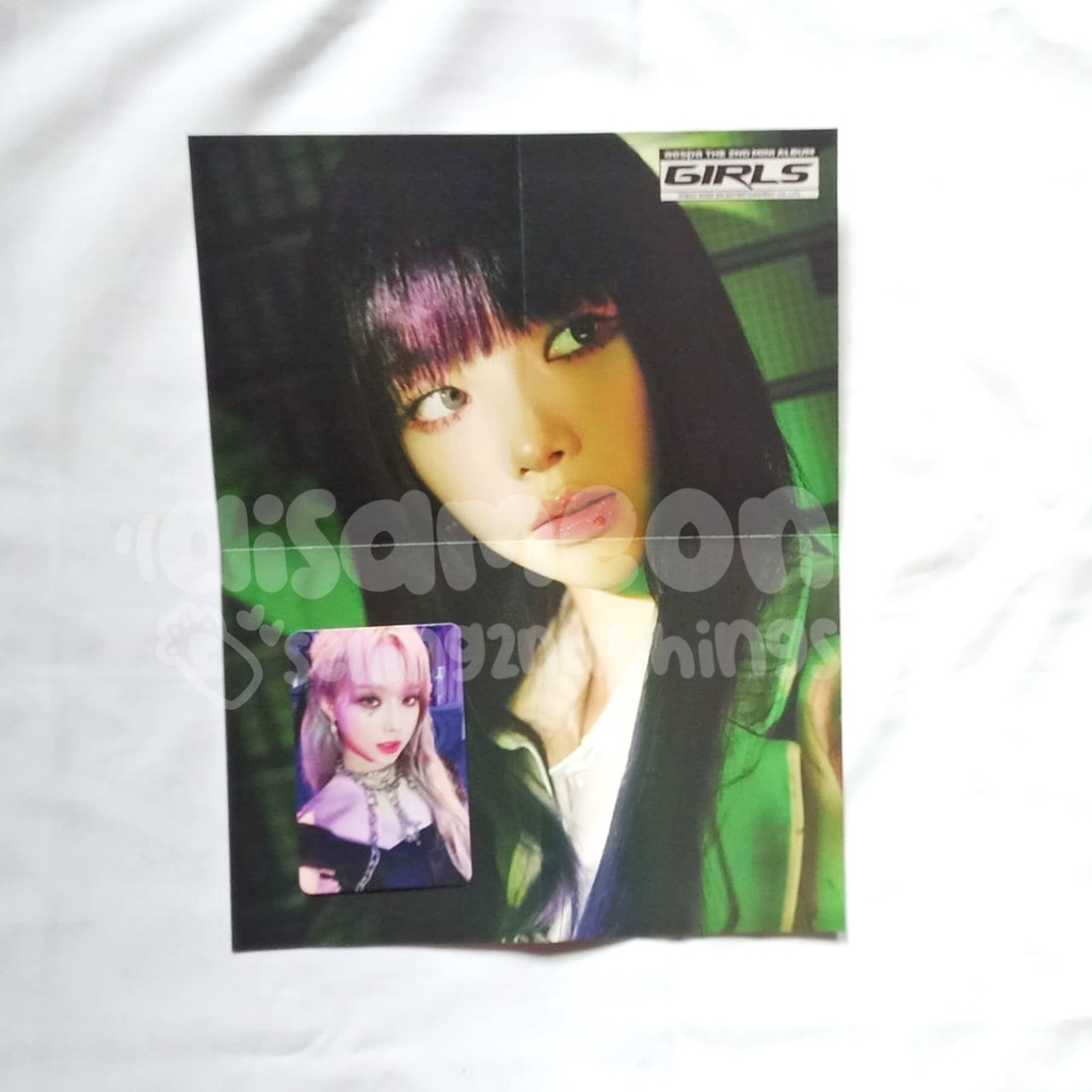 [BACA DESKRIPSI] photocard Winter digipack mini poster digipack Karina/wtt all to Ningning digipack