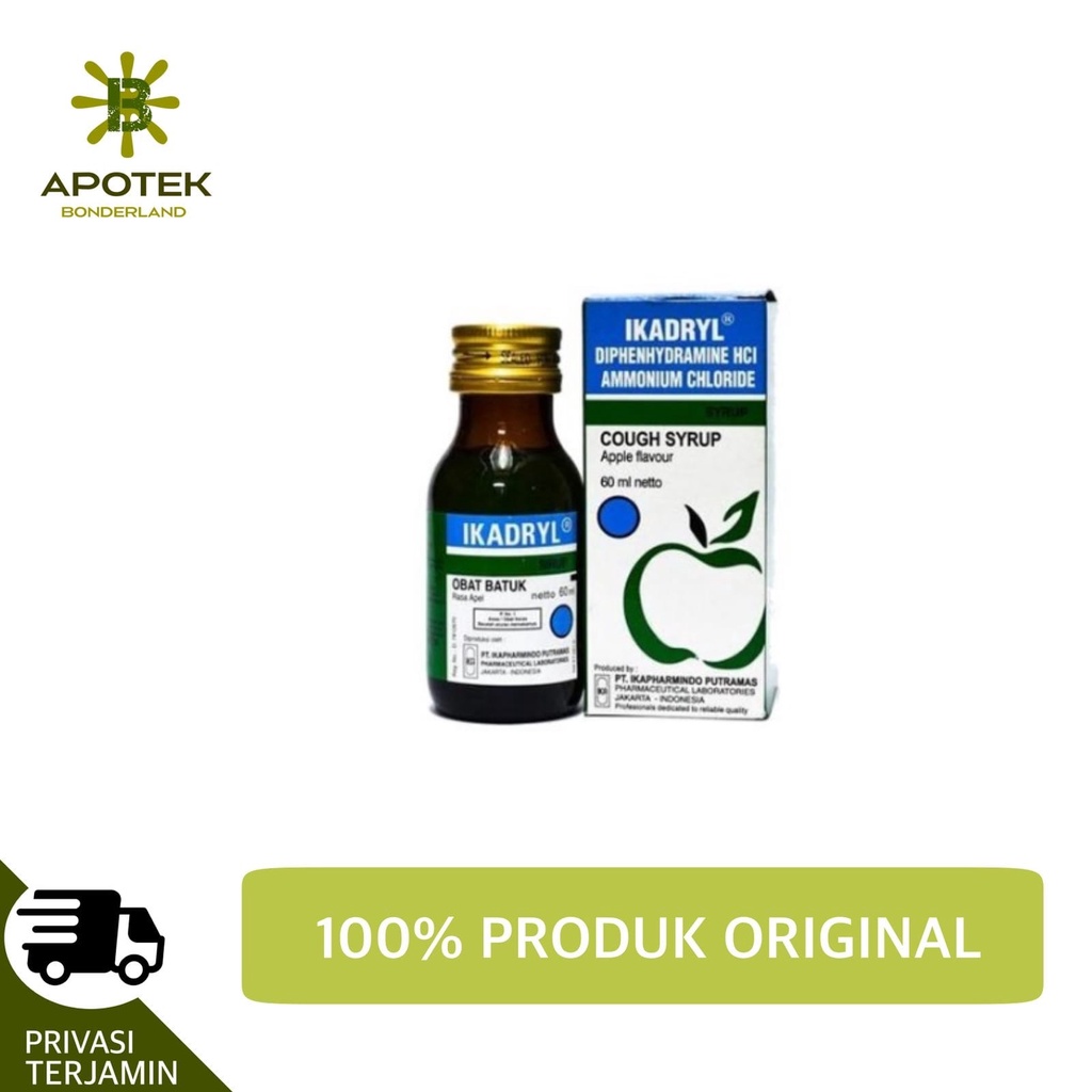 Ikadryl obat batuk 60ml
