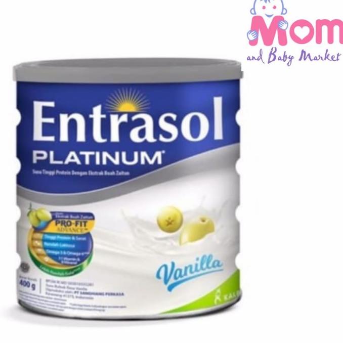 

[ COD ] Entrasol platinun Vanila 400gram (PROMO PAY DAY)
