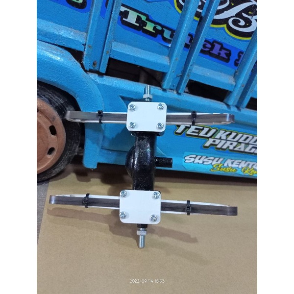 Miniatur gardan plus fer truk canter giga untuk truk tarikan bukan buat RC