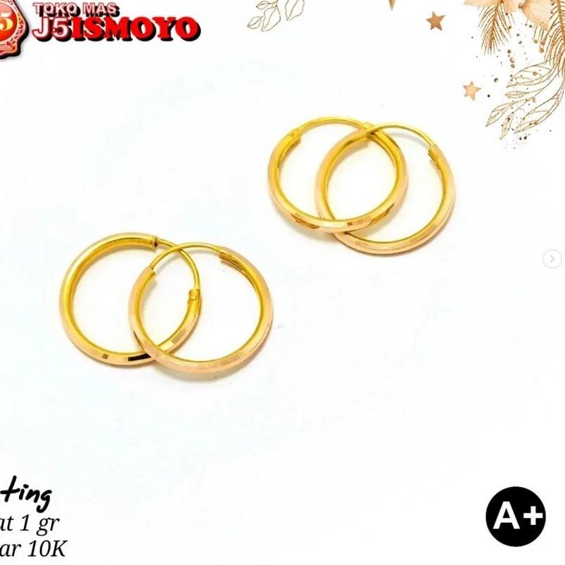 Modern.. Anting Emas Jepsi J5 Ismoyo