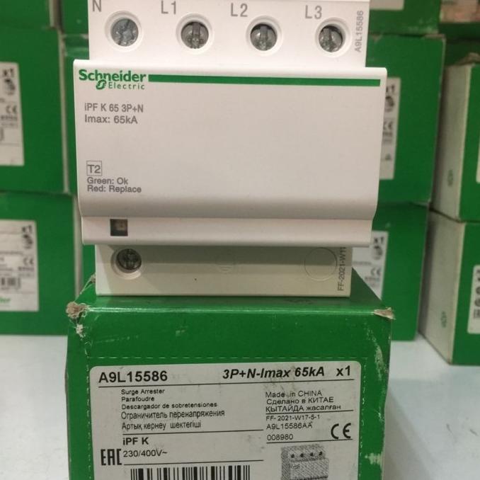 Surge Arrester iPF K 65A 3P+N 65kA Schneider
