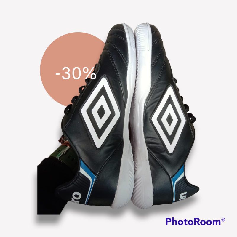 PEROMO SALE 30%///SEPATU UMBRO ..SEPATU FUTSAL //(bahan kulit)