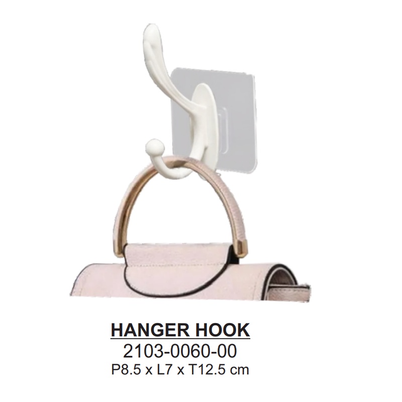Ktmstore VILLA Festiva gantungan tas baju jaket dinding tempel HANGER HOOK