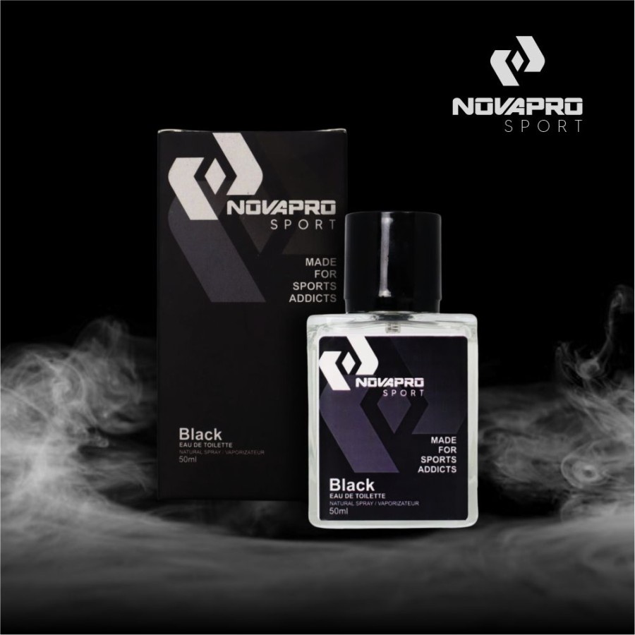 Parfum Pria Novapro Sport Parfume EDT Black Natural Original