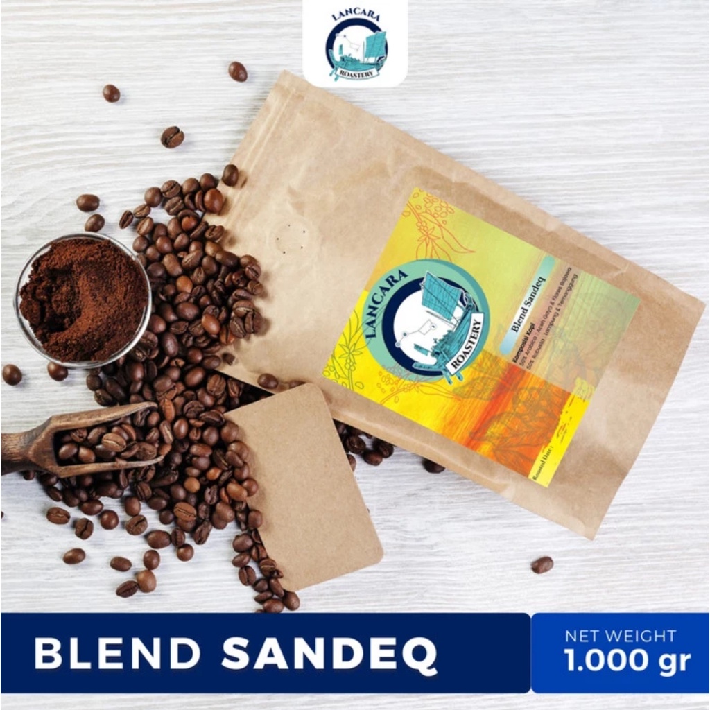 

BLEND ESPRESSO 50 ARABICA 50 ROBUSTA SANDEQ 1 KG by Lancara