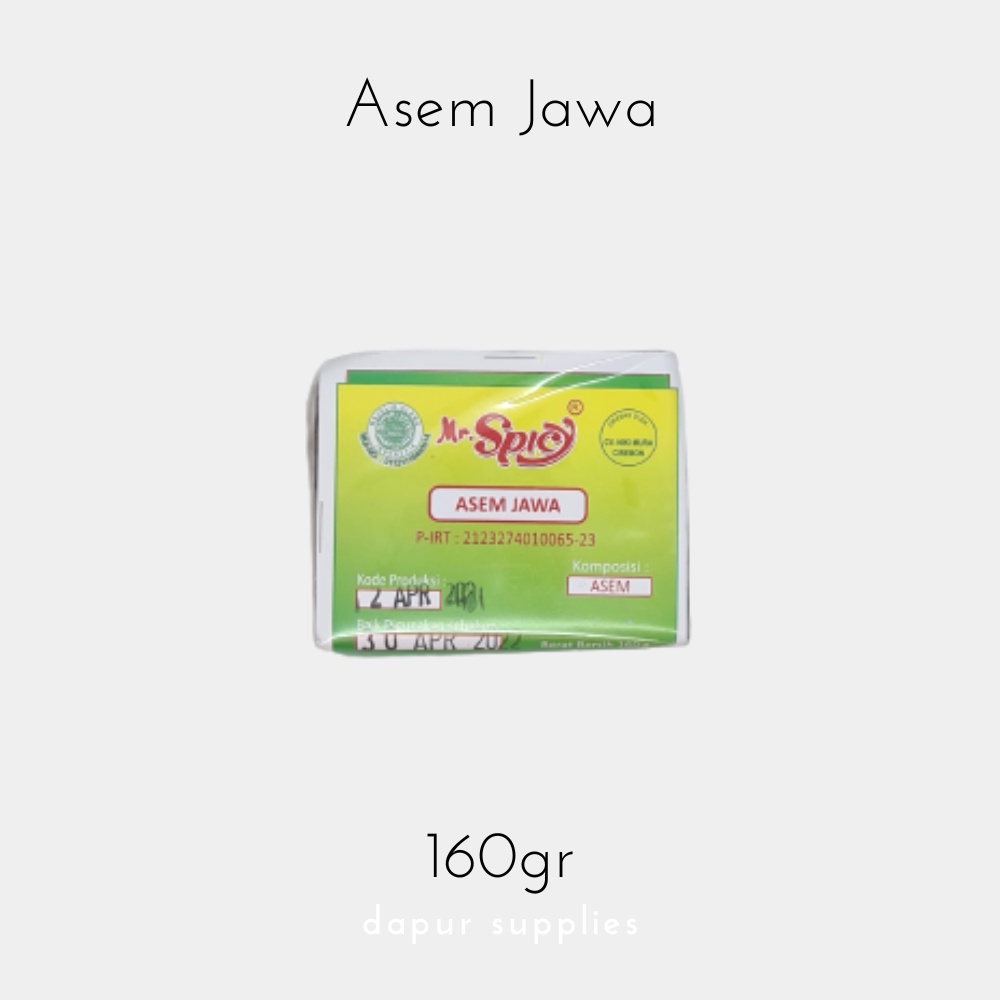 Asem Jawa / Tamarind Paste – Mr Spicy 160g