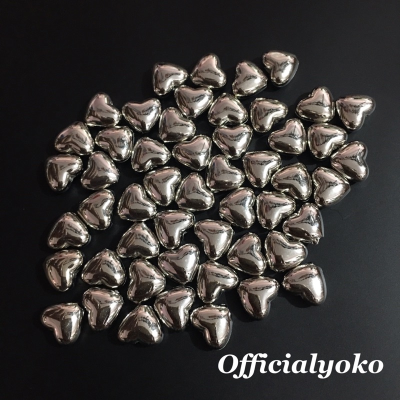 Manik Hati Silver / Emas Grade A (10gram)