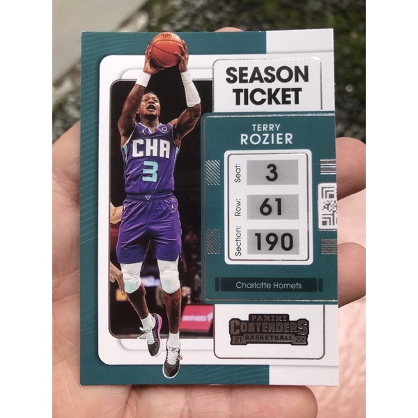 TERRY ROZIER NBA CONTENDERS CARD