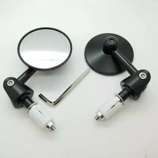 [KODE I8WBV] Spion Jalu Motor Kaca Bulat Spion Jalu Stang Motor Kaca Cembung ORI CR7