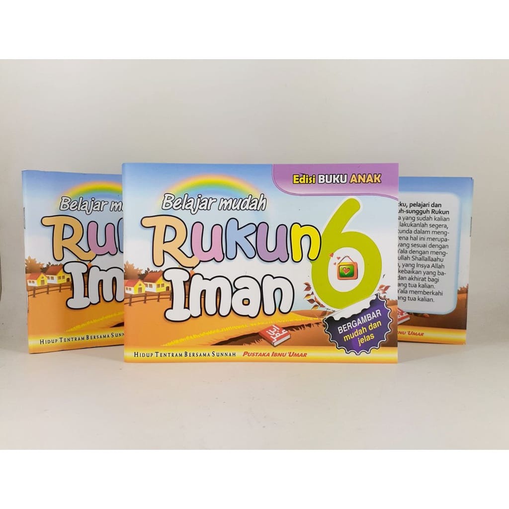 

Buku Anak - Belajar Mudah 6 Rukun Iman - Pustaka Ibnu Umar - RINIAGA