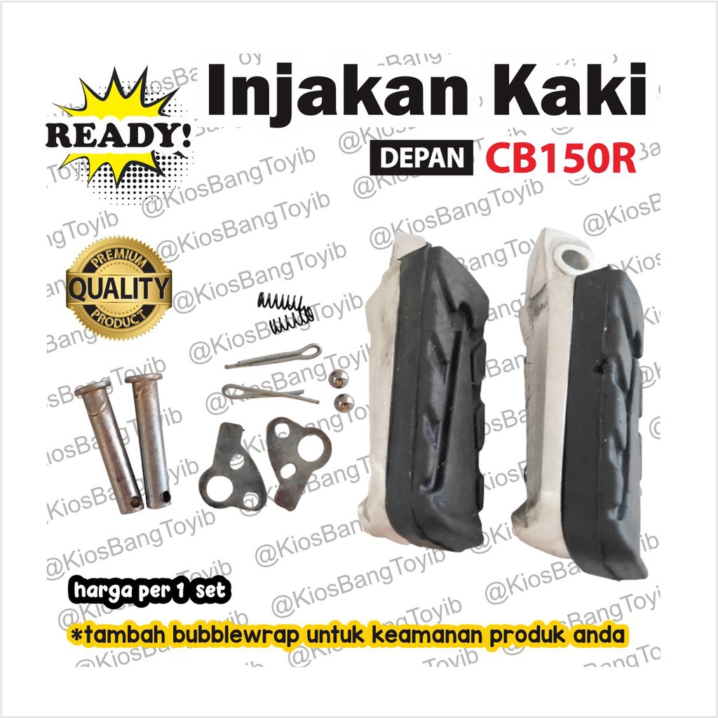 Karet Footstep Depan/Pijakan Kaki Depan Honda CB150R CB 150R (YUSHO)