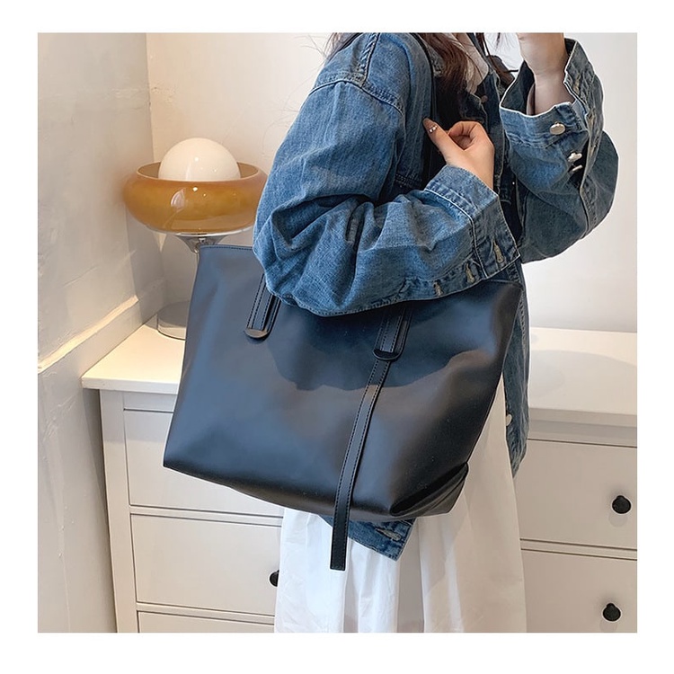 Tote Bag Korea 2382 -BLACK & GREEN