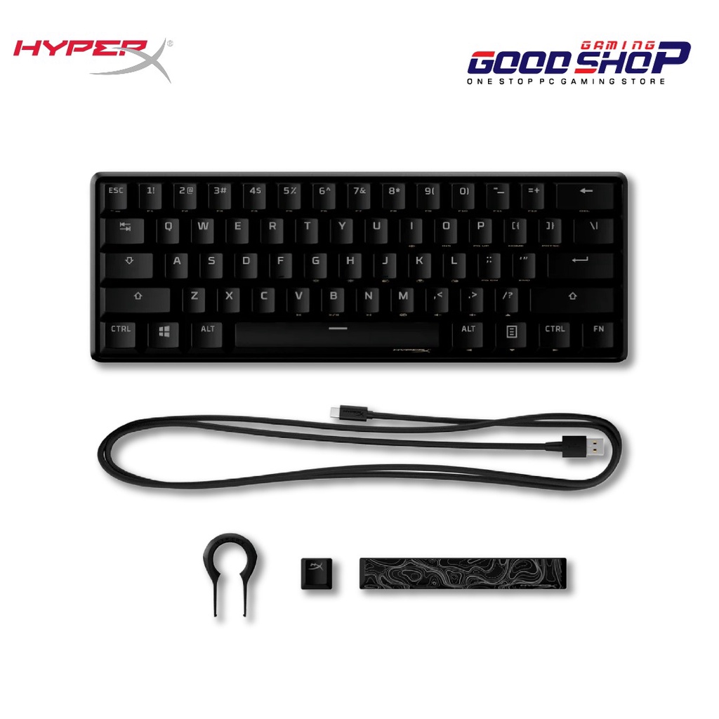 HyperX Alloy Origins 60 - Keyboard (Aqua Switch)