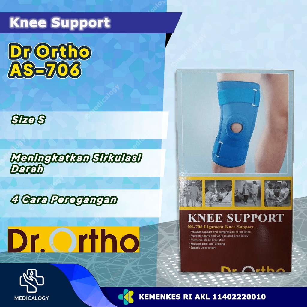 Dr Ortho Ligament Knee Support size S