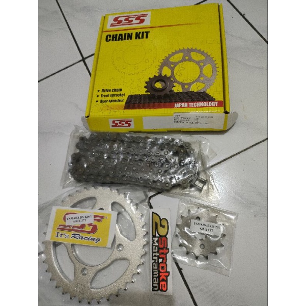 Gear Gir SSS set 428 size standar 15_37 Rx king Rx king Original