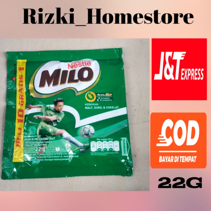 

MILO 1renceng 22g/sachet