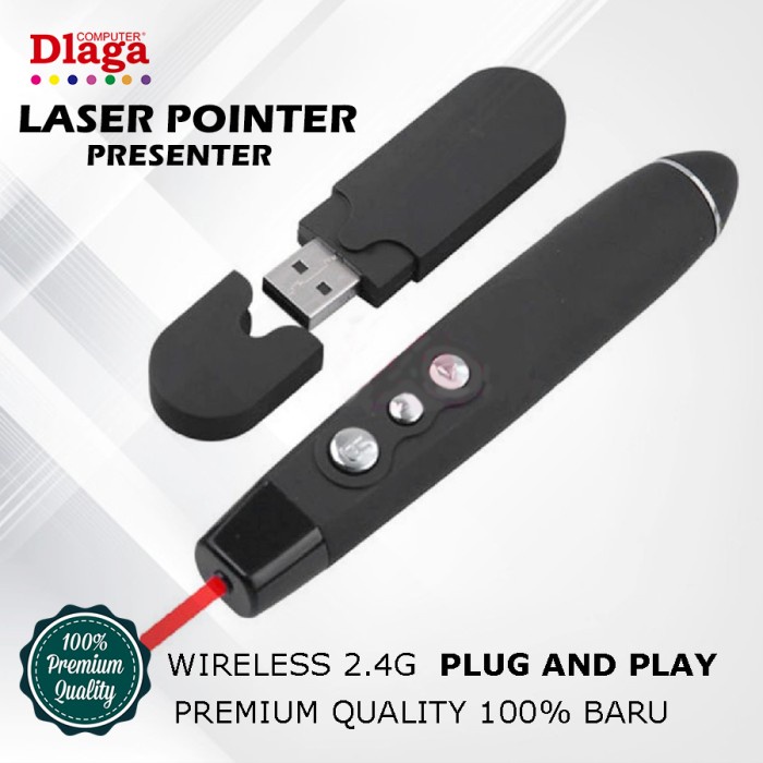 

Exclusive Laser Pointer Power Point Pp 1000 / Powerpoint Presentasi / Wirelles