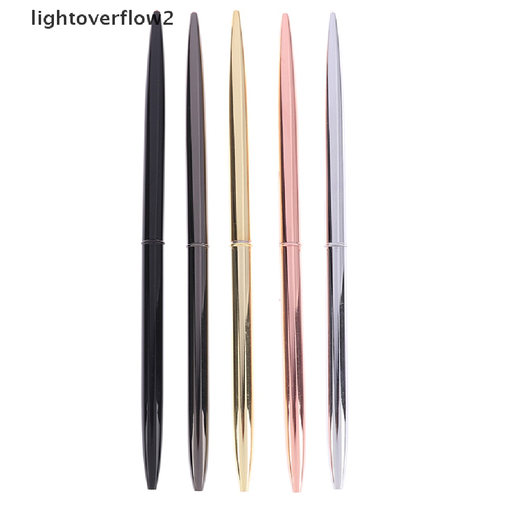 (lightoverflow2) 1pc Bolpen Metal Untuk Kantor / Sekolah