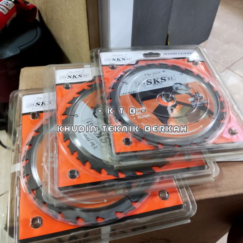 MATA GERGAJI POTONG KAYU 10 INCH SKS