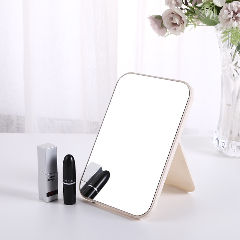 [ HARGA PROMO ] Cermin Lipat Persegi Portable Beauty Mirror Kaca Rias Make Up