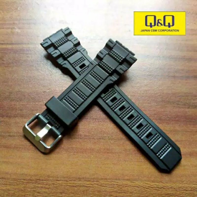 Tali jam tangan Strap Rubber QNQ M-146 Q&amp;Q M146 QQ 146