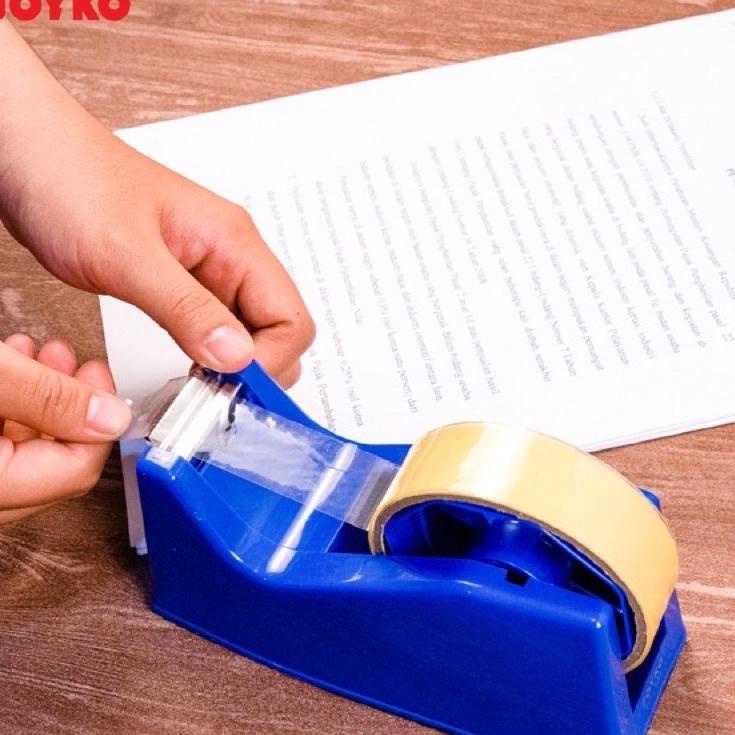 

㊗ Tape Cutter Tape Dispenser Pemotong Perekat Joyko TD-103(Dual Core) KA612