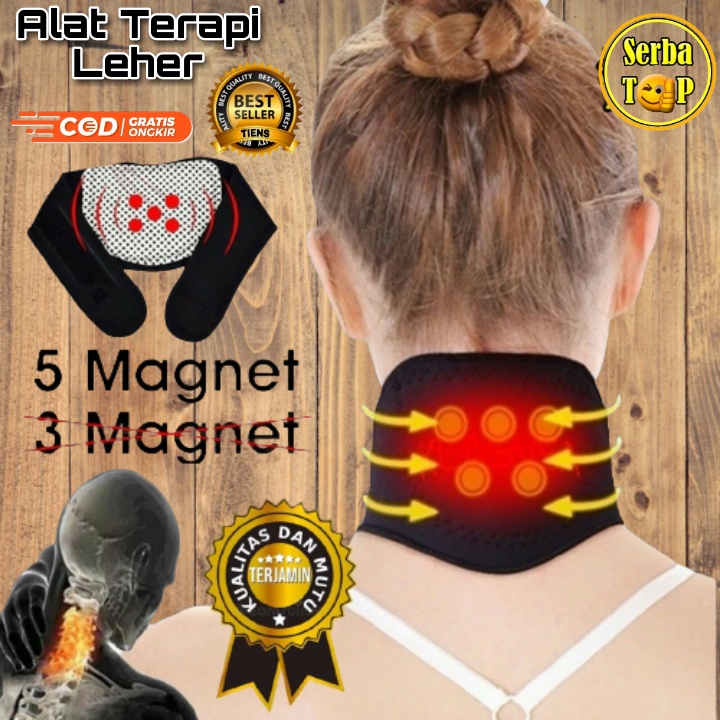 Alat Terapi Pemijat Leher Neck Magnetic Original terapi leher kaku terapi leher terjepit terapi lehe