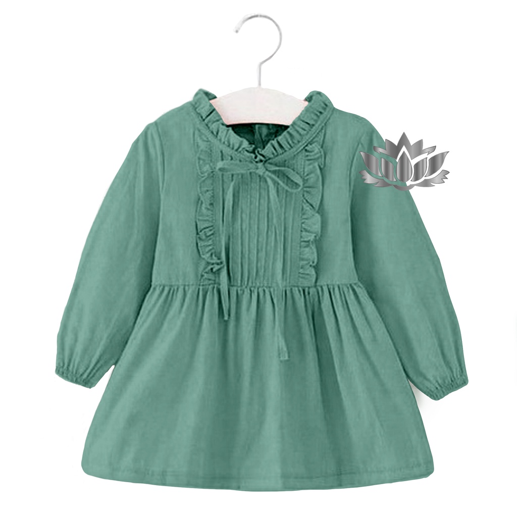 DRESS GEMINI / DRESS ANAK PEREMPUAN / DRESS ANAK KEKINIAN / DRESS BARU / FASHION ANAK-ANAK / ANAK