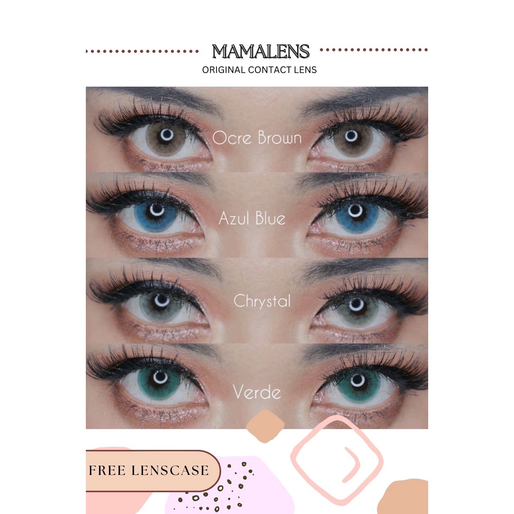 SOFTLENS ELAMIS DIA 14.2MM BY CTK NORMAL NATURAL LOOKS | FREE LENSCASE - MAMALENS