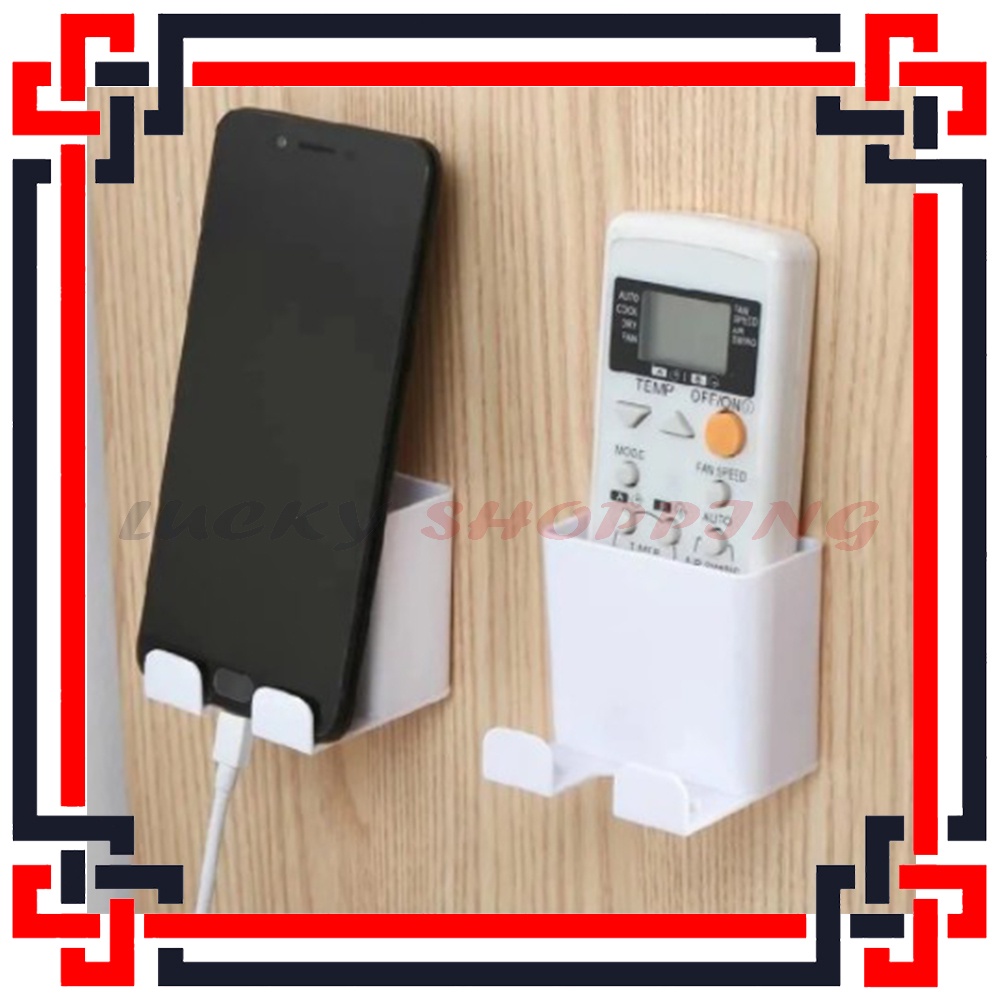 LS Rak Holder Handphone Dinding Tempel Rak Changer HP Serbaguna