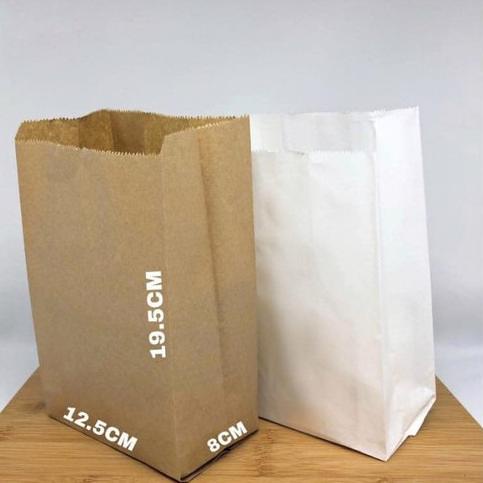 

Paper Bag / Kantong Kertas (M) - Kantong Roti / Fried Chicken / Snack - Putih
