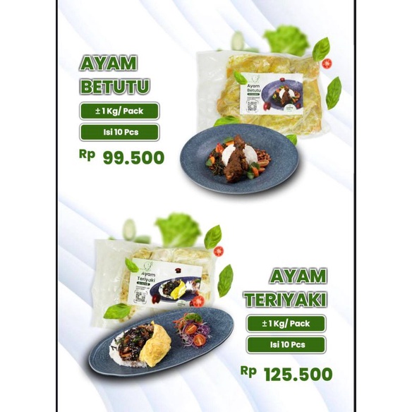 

Frozen Food Ayam Betutu isi 10 pcs/pack