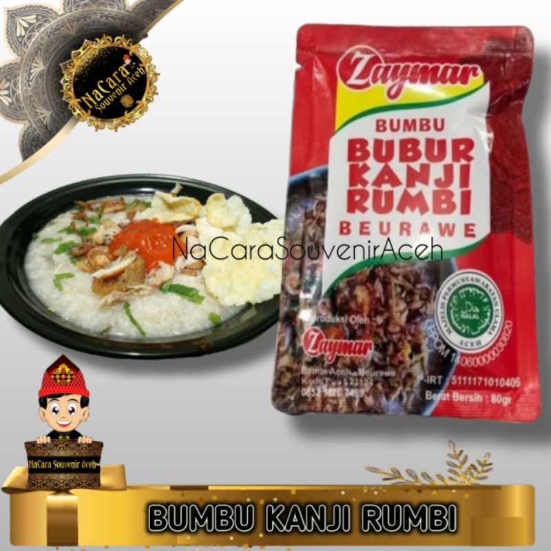 

BUMBU KANJI RUMBI ACEH || ZAYMAR BUMBU BASAH INSTANS