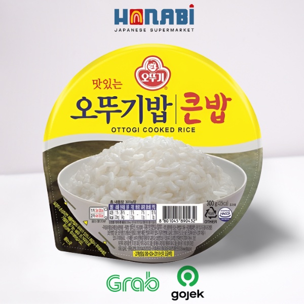 

Ottogi Cooked Rice 300g - Nasi Putih Instant Made In Korea