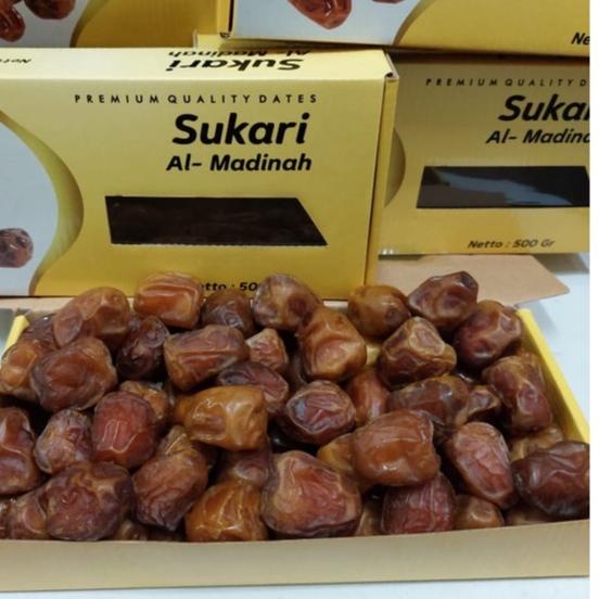 

limited STOCK!KURMA SUKARI MADINAH/SUKARI AL QASSIM KEMASAN DUS 500gr|SQ9
