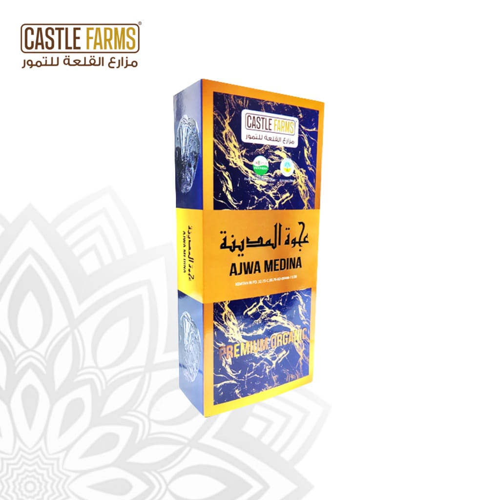 

Castle Farms Kurma Ajwa Organik Premium - 500 gram