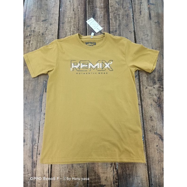 Tshirt Remix jeans original/kaos remix jeans Original