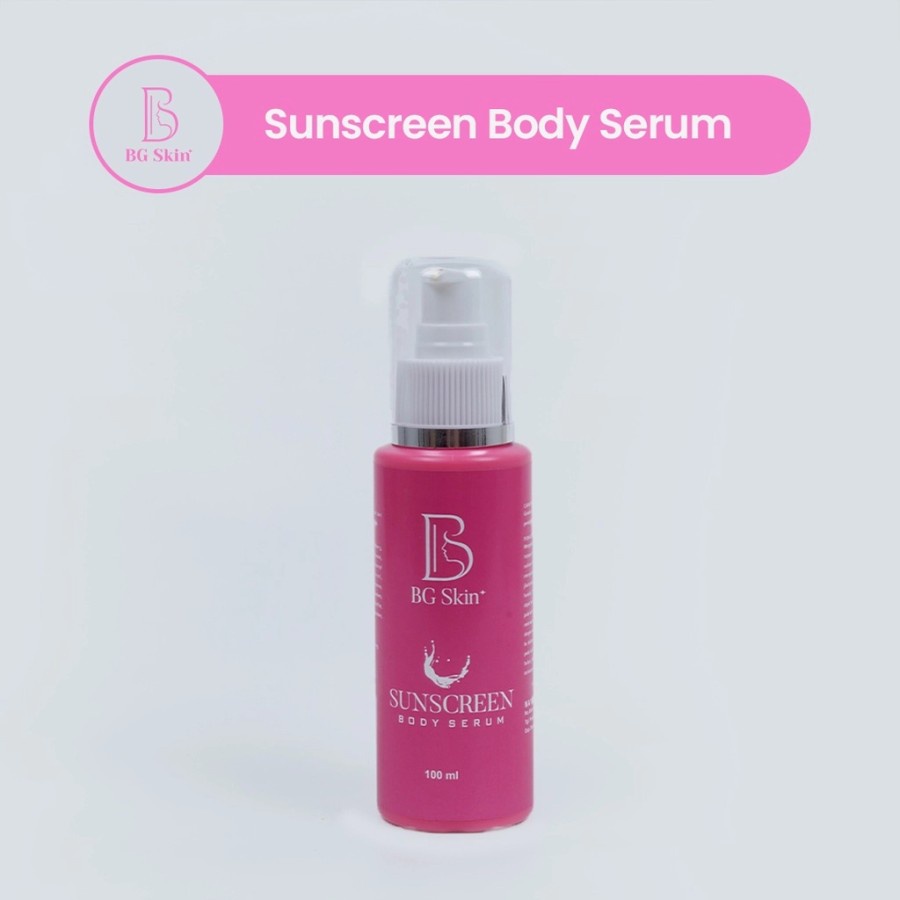 DEREZ - BPOM SUNSCREEN BODY SERUM BG SKIN BODY LOTION BEAUTY GLOW BG SKINCARE