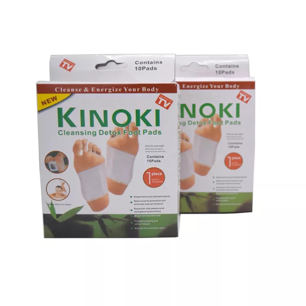 INFY - 1 Box 10 Pcs Koyo Kaki Kinoki White - Koyo Kaki Kinoki Detox R808