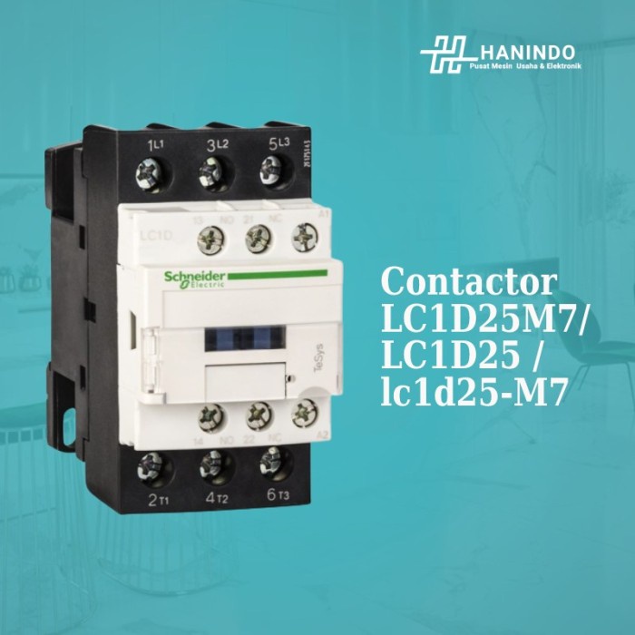 LC1D25M7 Schneider Electric Distributore - Industrial Contactors