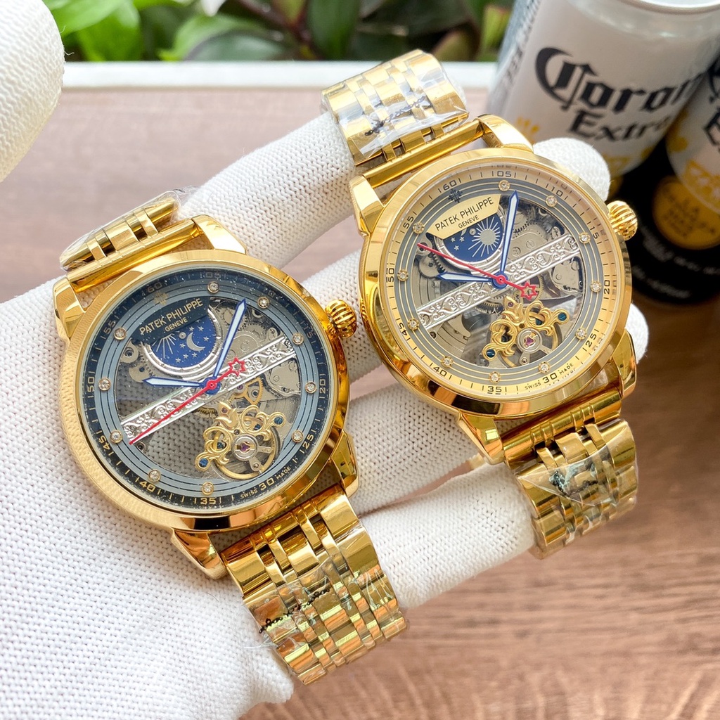 Jam Tangan Fashion Kasual Tahan Air Patek Philippe Wanita Kelas Atas