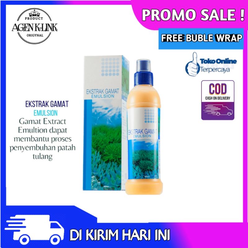 

EKSTRAK GAMAT EMULSION ORIGINAL K LINK