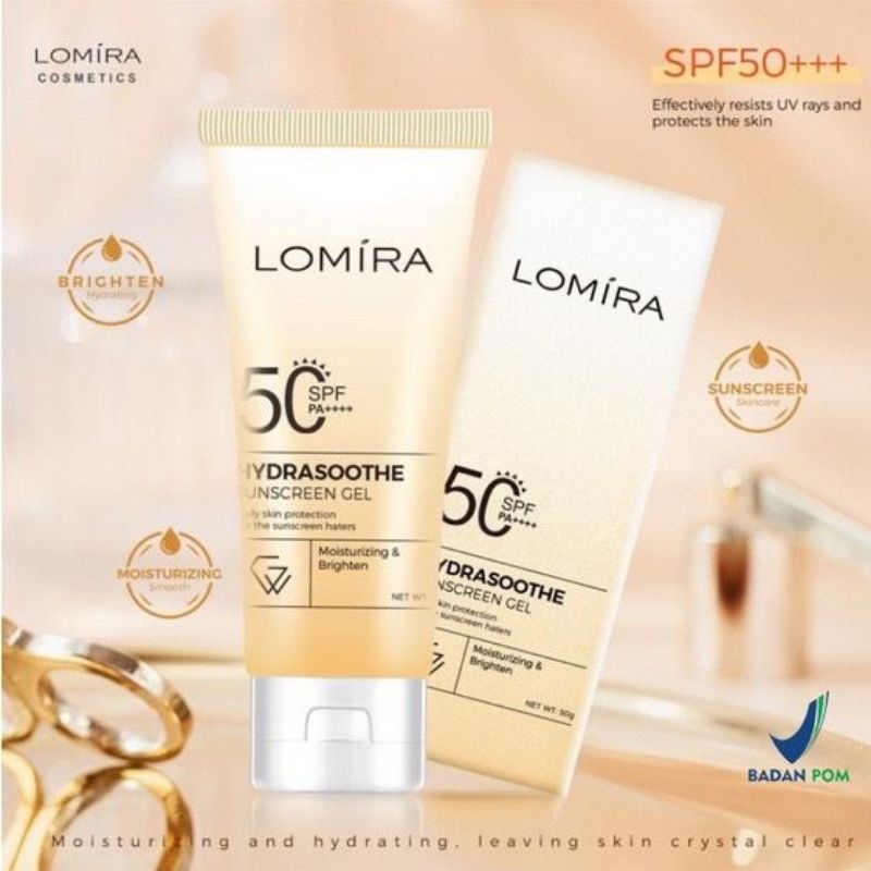 Lomira Hydrasoothe Sunscreen Gel SPF 50