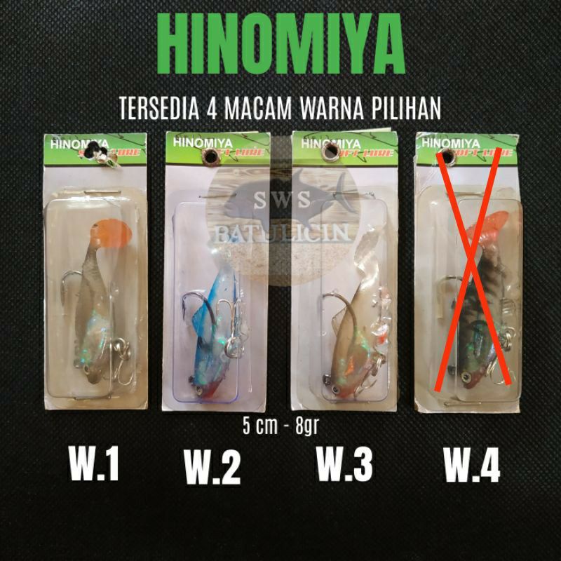 Umpan Soft Lure Hinomiya Series