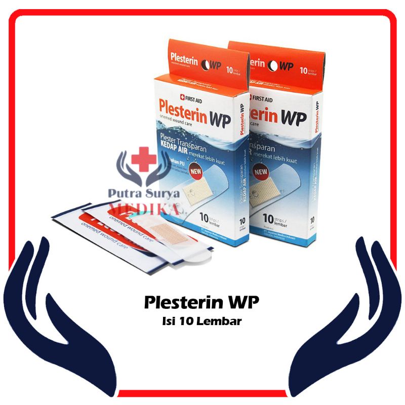 Plesterin WP | Plester Luka Transparan Anti Air Onemed isi 10's